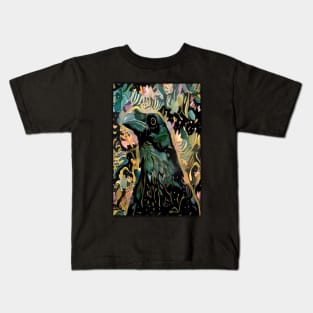 Colorful Corvids 3 Kids T-Shirt